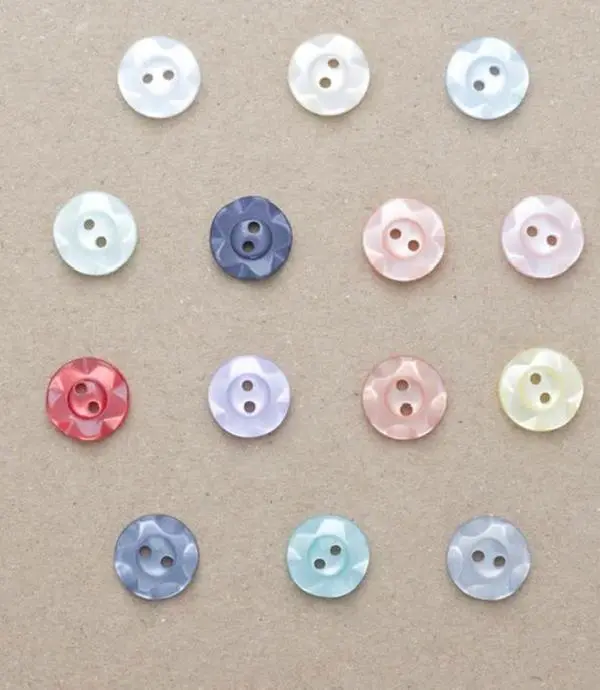 10Pack- Fruit Gum Baby Buttons - Sold in Packs of 10 Buttons
