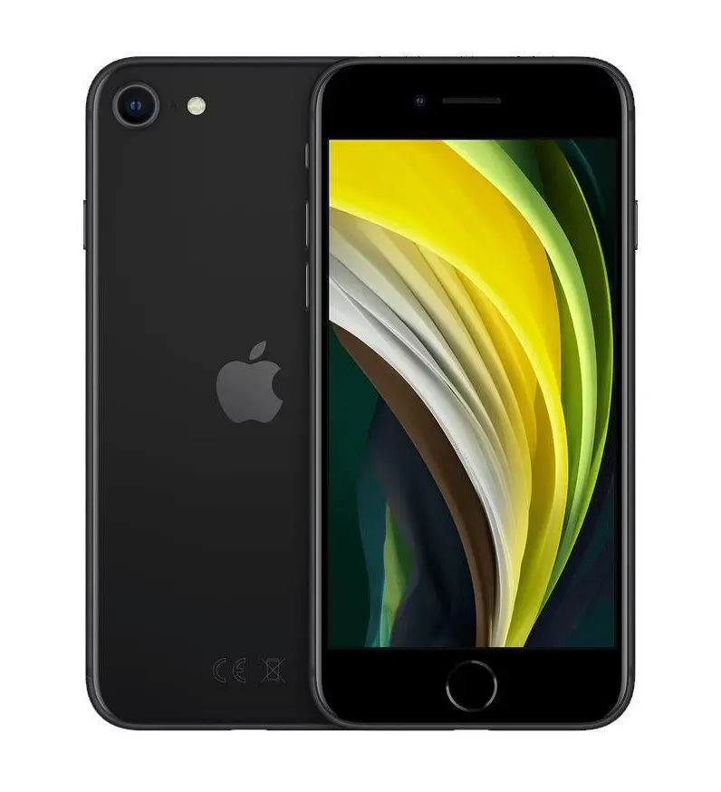 Apple iPhone SE (2020) - Black - Refurbished - Unlocked - 128GB - Pre-owned - Excellent Condition