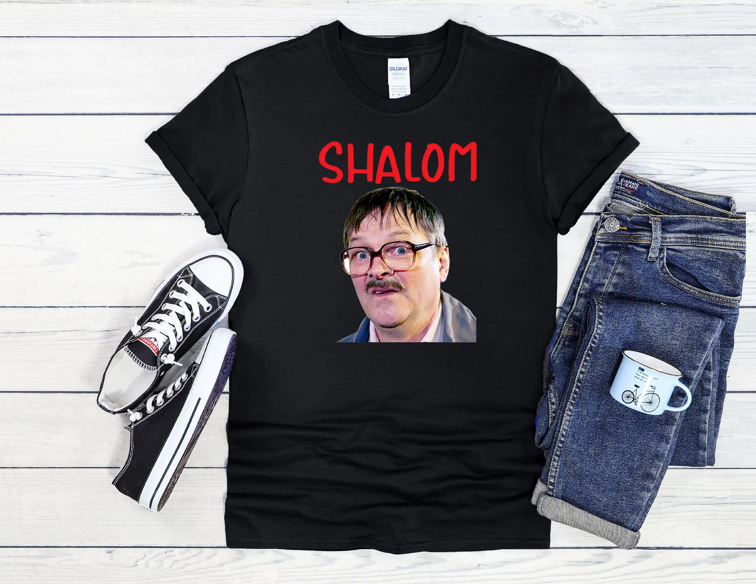 Friday Night Dinner Shalom Jim Bell Men Women Unisex Top T Shirt