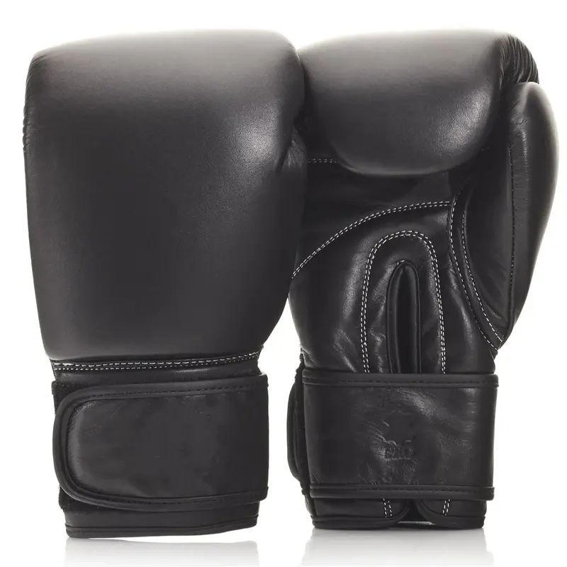 Premium Cowhide Leather Boxing Gloves with Triple Layer Foam Padding – Sizes 10 to 16 oz 2
