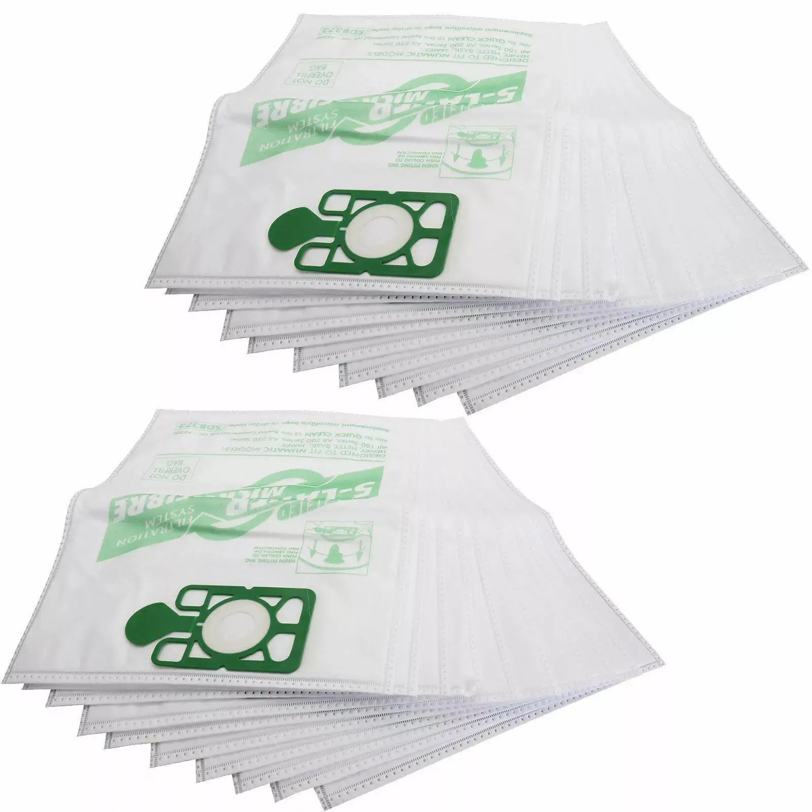 20 Numatic Henry Hetty Microfibre Hoover Bags Vacuum Cleaner Cloth HEPA Bags