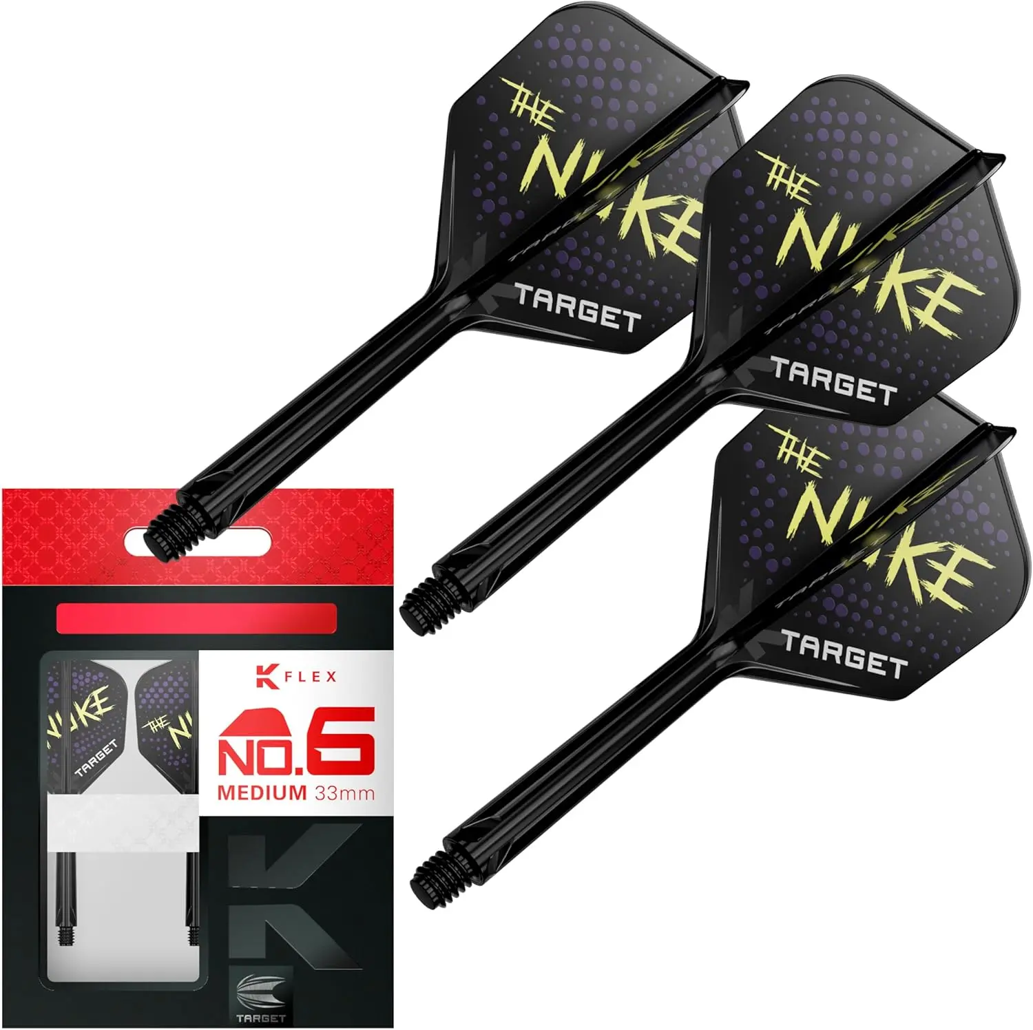 Target Darts Luke 'The Nuke' Littler K-Flex Integrated Flight & Shaft System