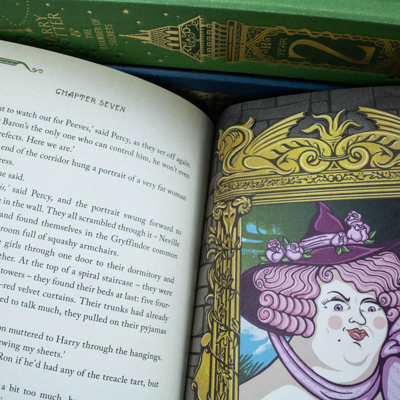Harry Potter Mina Lima Edition Series Collection 3 Books Set by J.K. Rowling (The Chamber of Secrets,The Philosopher’s Stone & Prisoner of Azkaban) 4