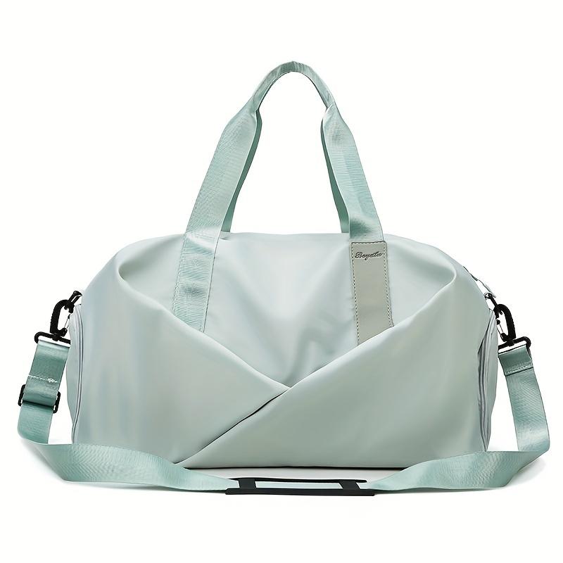 Product Introduction of Women's Yoga Fitness Sports Bag, Dry And Wet Separation Training Bag, Portable Large Capacity Portable Bag, For Business Trip Travel 10