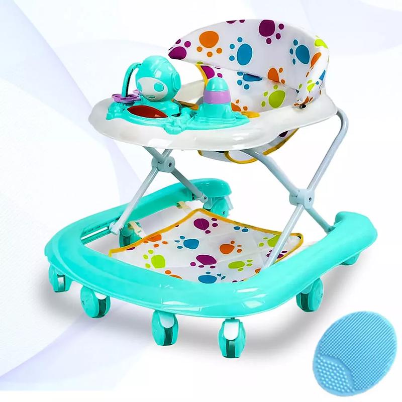Product Introduction of DOLMO Baby Walker Bouncer First Steps Push Along Ride On Car Melody 1
