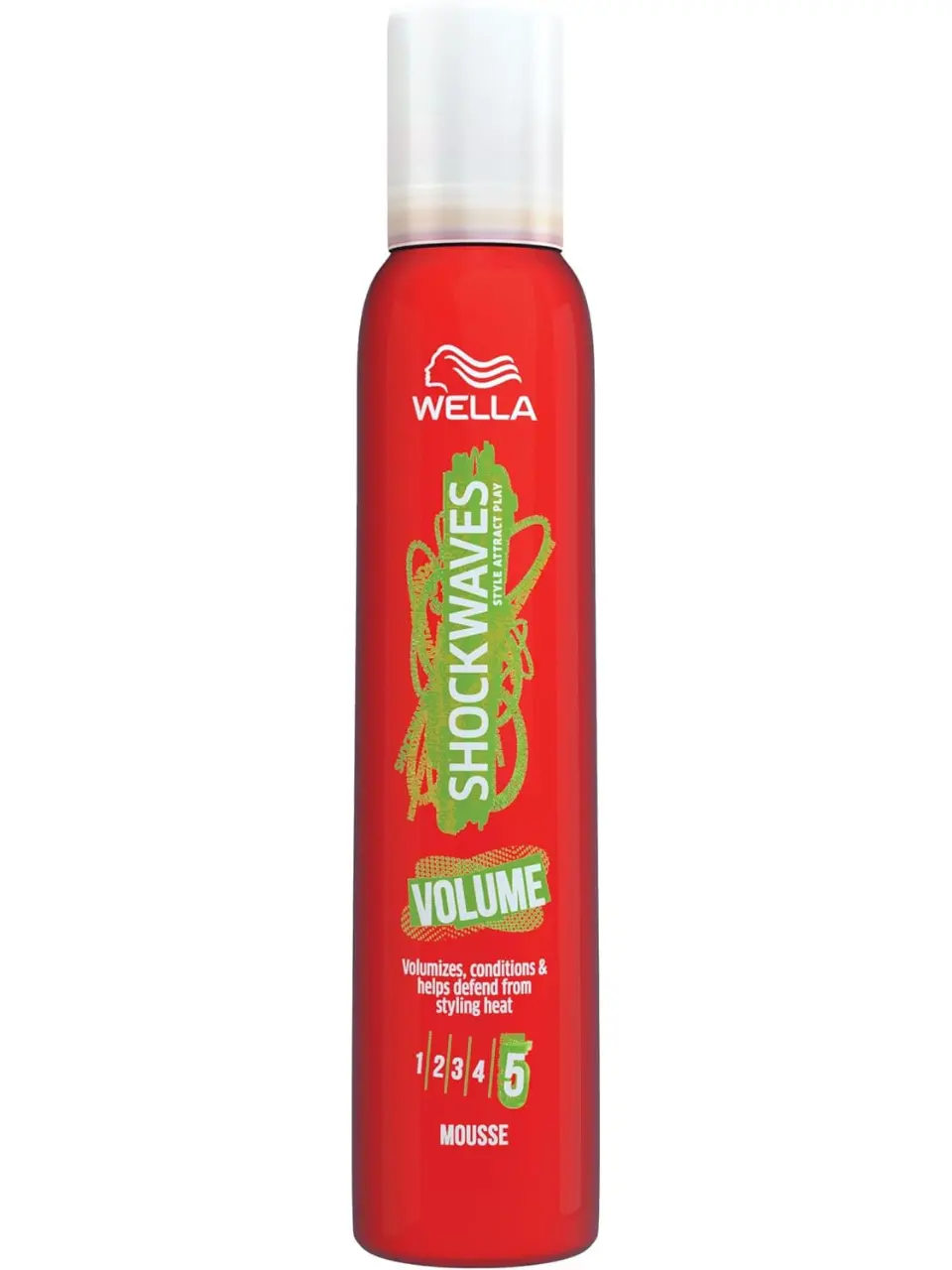Wella Shockwaves Volume Mousse - 200ml Haircare Gel