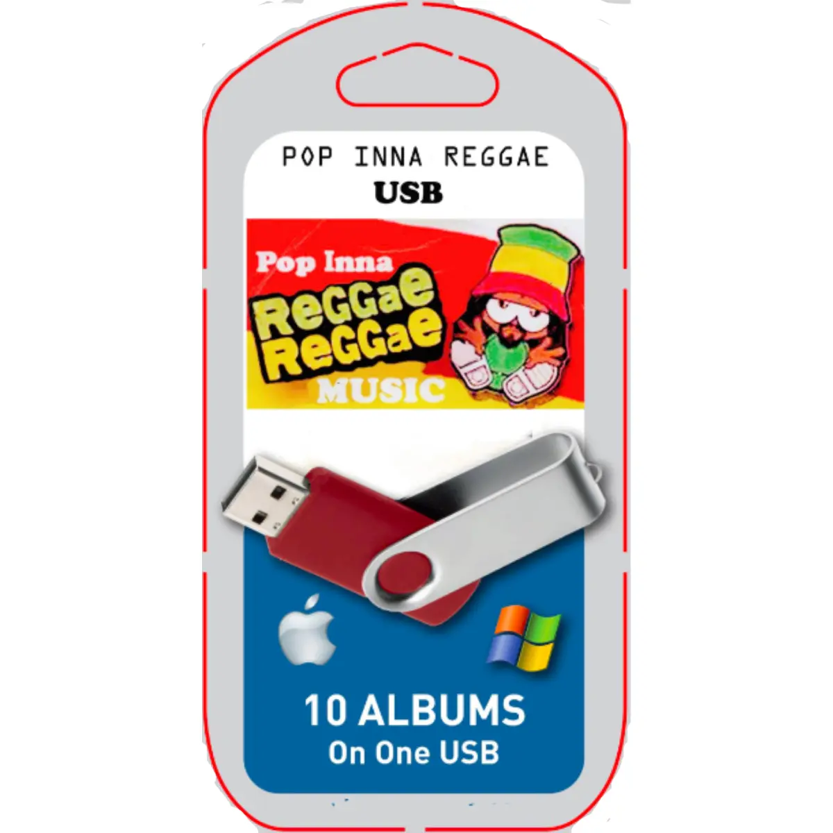 Pop Inna Reggae USB  | Pop Reggae Remixes | 10 Volumes On 1 USB - Idea For The Car