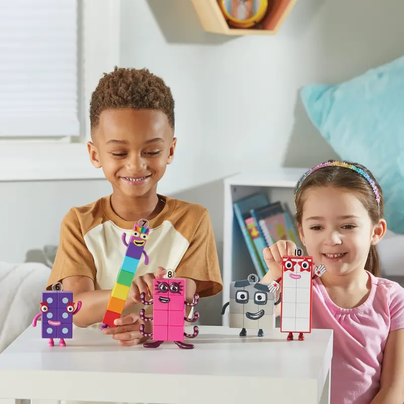 Learning Resources Numberblocks Friends Six to Ten, Play Figures, Official Collectible Figures for Kids Aged 3 and Up 7