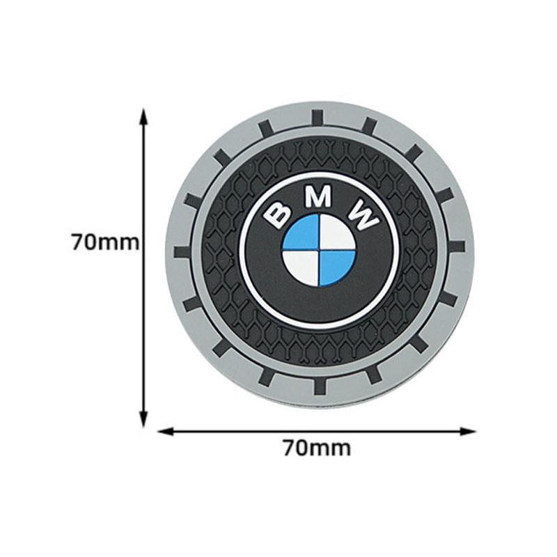 2 pieces car coaster heat insulation creative storage slot mat car interior decoration supplies car storage mat 1