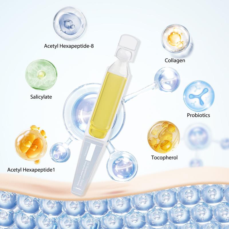 Emergency Repair and Firming Oil-Suspension Serum, Hyaluronic Acid Tubes, Focused Serum for Fine Lines and Wrinkles, Improve Balance, Firmness and Elasticity for Youthful Skin, New Year Gift 3
