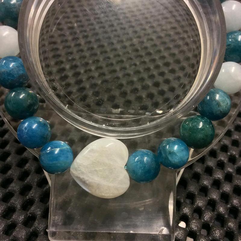 Apatite, Aquamarine & Moonstone. 7