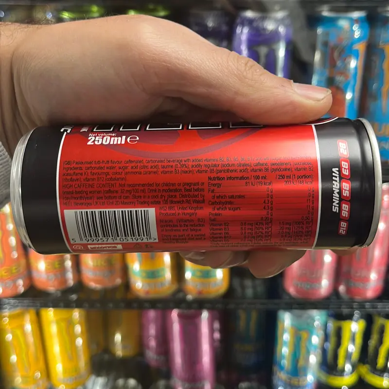 Hell Energy Classic 250ml Can 2