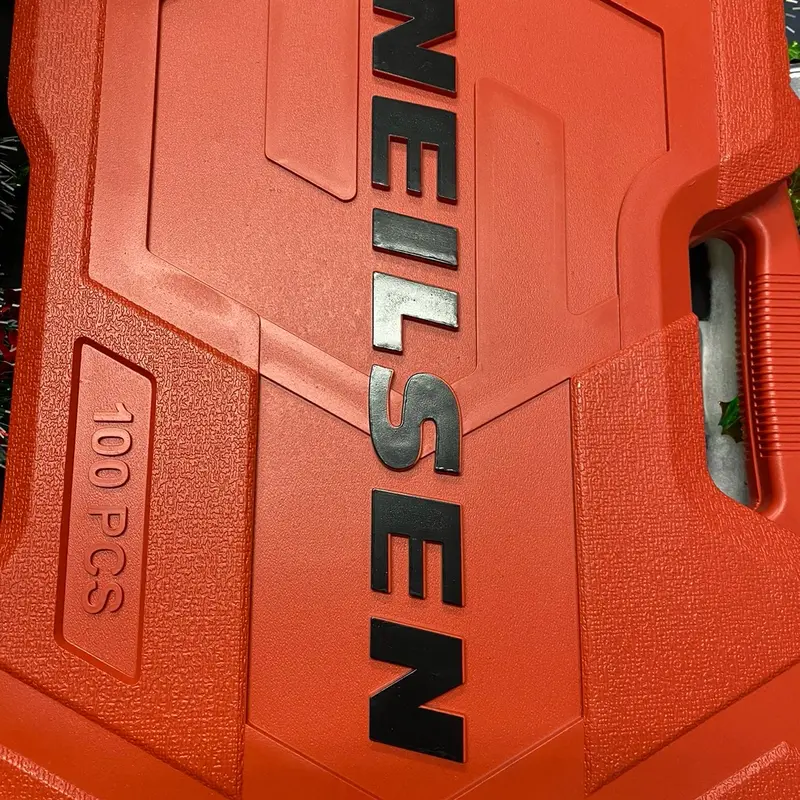 Neilsen 101 Piece Tool Set with 1/2" Drive Sockets, Spark Plug Sockets, and 25mm Adaptor ratchet mechanic tools 8