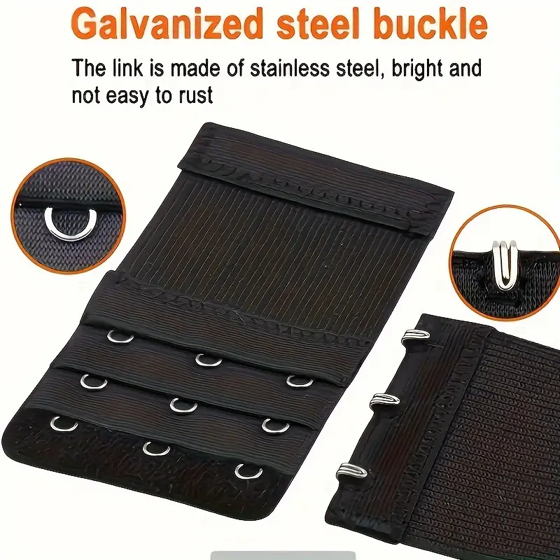 12 elastic bra buckles, underwear extension buckles, 2/ 3/ 4 hook buckles, adjustable back buckles, underwear buckle extension buckles 4