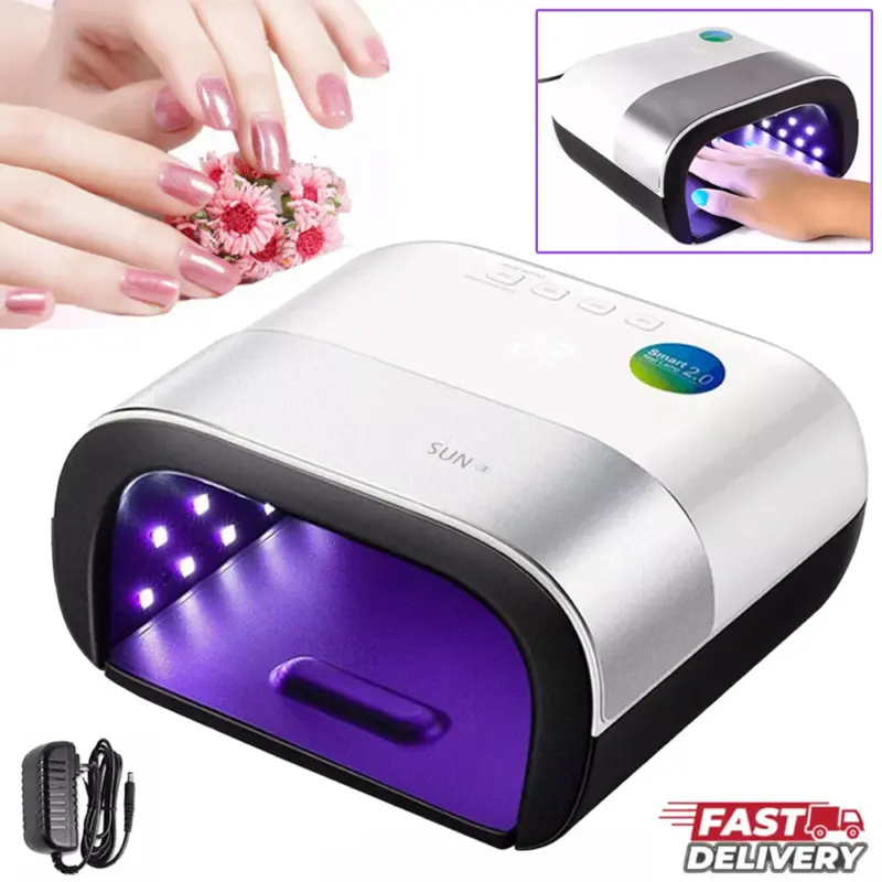48W Sun3 Led UV Nail Lamp Nail Dryer Gel Polish Manicure Light Smart Timer New 1