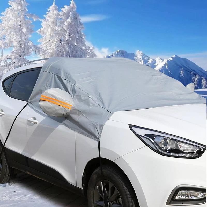 Product Introduction of Car Windscreen Windshield Frost Cover Ice Snow Shield Window Mirror Protector UK 7