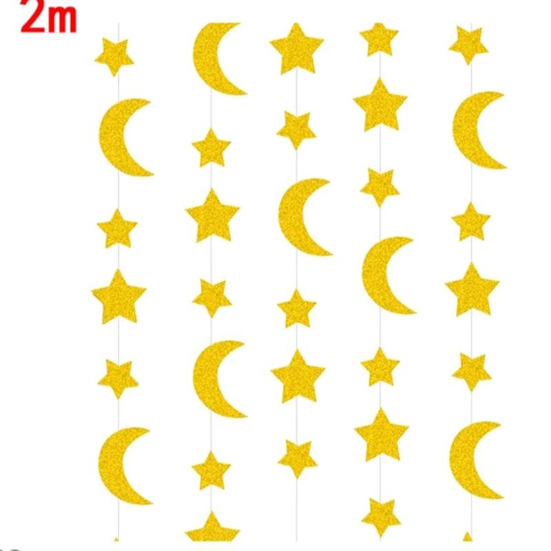 Eid Mubarak Decorations Ramadan -Tableware - Decorations - Banners - Balloons Ornaments 4