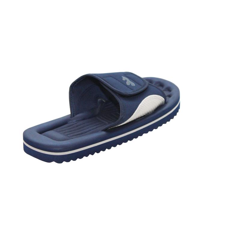 Men's Flip Flops Summer Beach Holiday Lightweight EVA Slides Touch Fasten adjustable fit Casual adults Boys Sandals Shoes Size UK 6 7 8 9 10 11 12 3