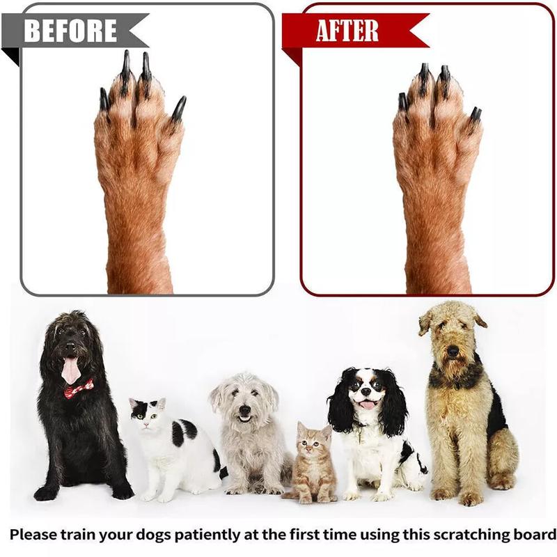 Double Sided Mat Scratch Board for Pet Nail Care - Dog Scratch Pad Durable,Multi-functional,Double-sided,Nail care solution,Protects furniture 9
