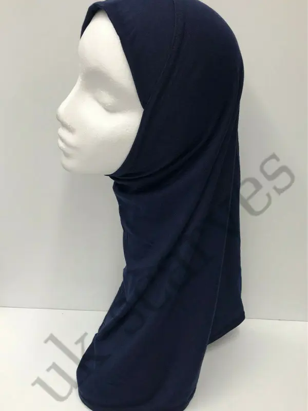 MUSLIM KIDS GIRLS/ADULT HIJAB ISLAMIC HEADSCARF PLAIN SCARF ONE PIECE CHILDREN 3