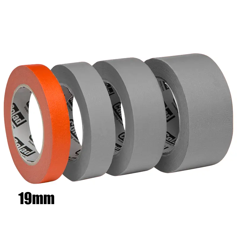 Colad Orange Masking Tape (Individual Rolls) - High Temperature and UV Resistant! 1
