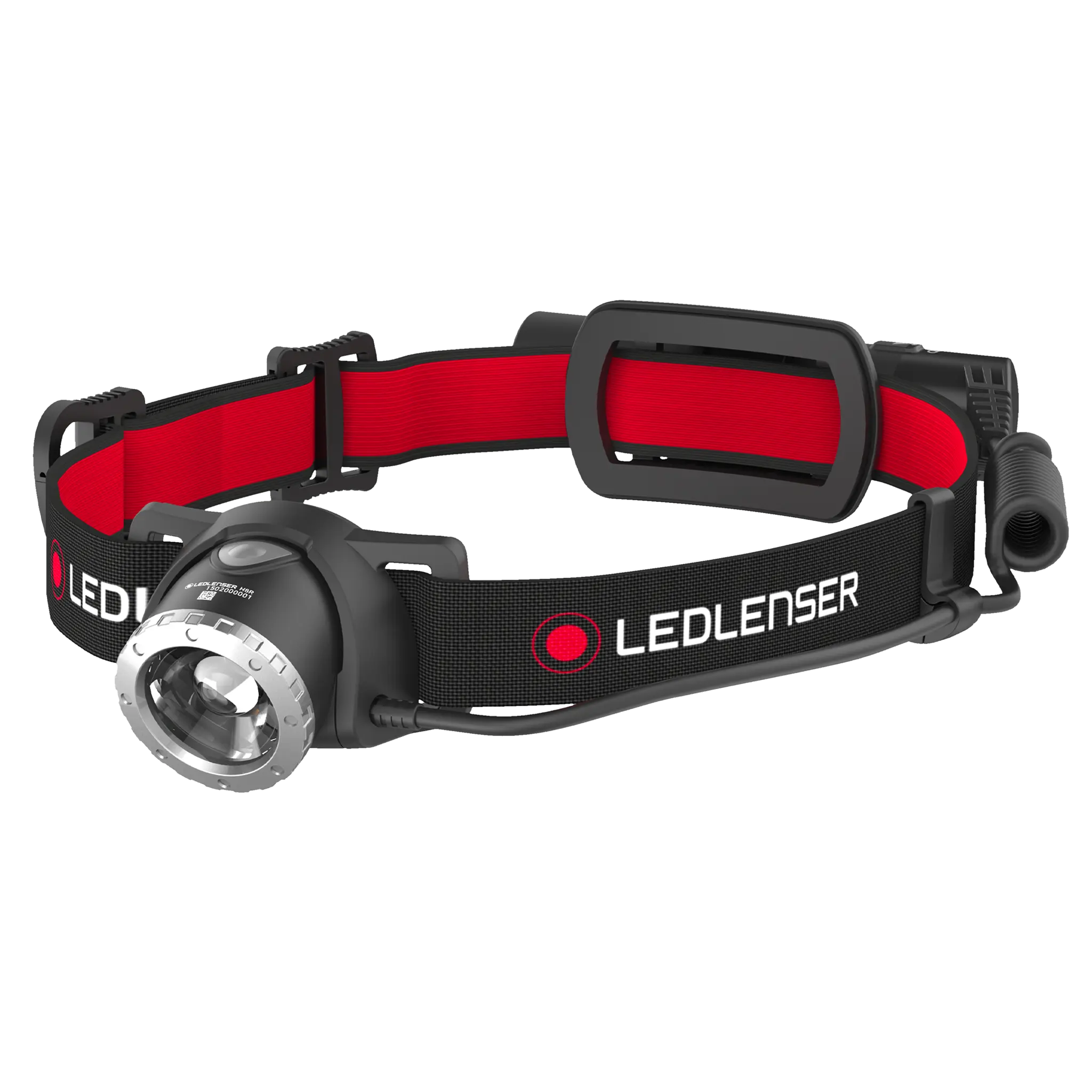 Ledlenser H8R Rechargeable Outdoor LED Head Torch - 600 Lumens, White & Red LED Light, Waterproof & Dustproof, Premium Build and Quality with 7yr Warranty, Hands Free Head Light