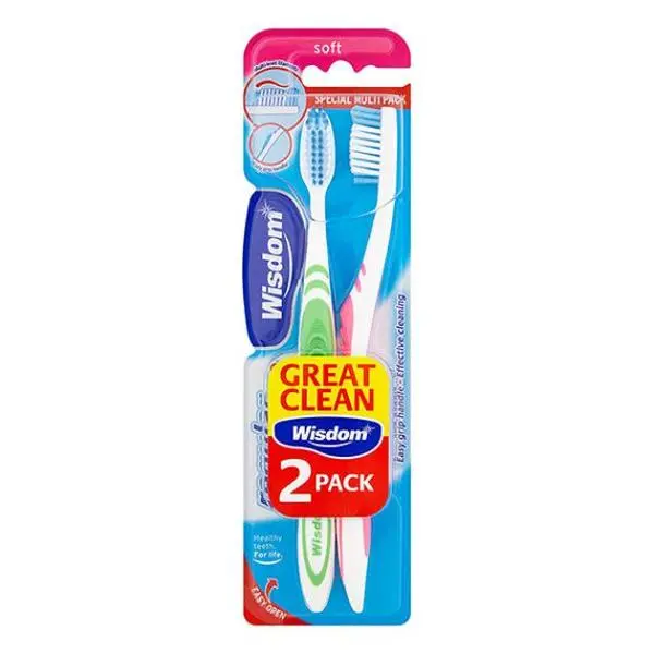Wisdom Toothbrush Orange/Blue 0