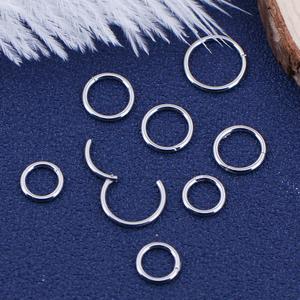 16G Hinged Segment Classic Hoop Nose Ring Septum Ring Cartilage Earrings