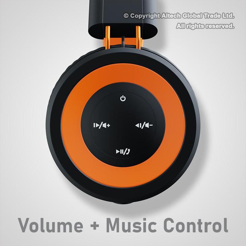 Foldable Hybrid Wireless Headphones Audio Cable Durable Earphones Earbud Adjustable Bluetooth Charging Microphone Plug 3