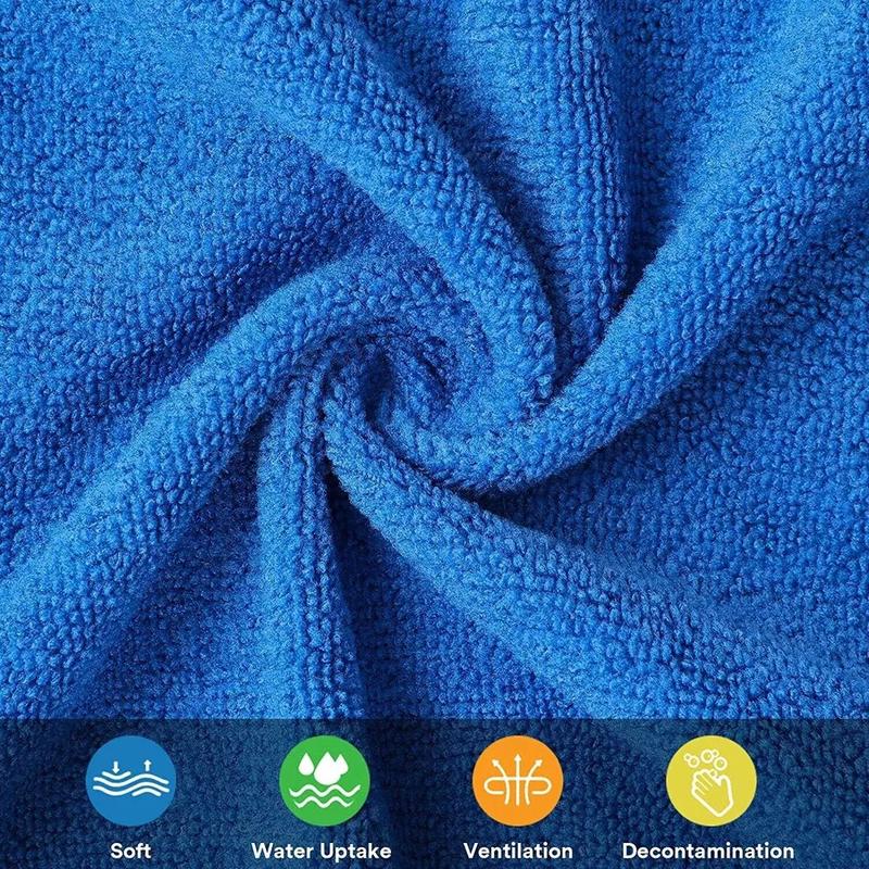 18Pcs Microfibre Cloths for Car Detailing and Cleaning rough  hands 3