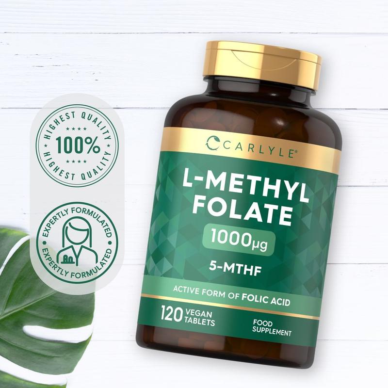 L-Methylfolate 1000 ug | 120 Tablets 4