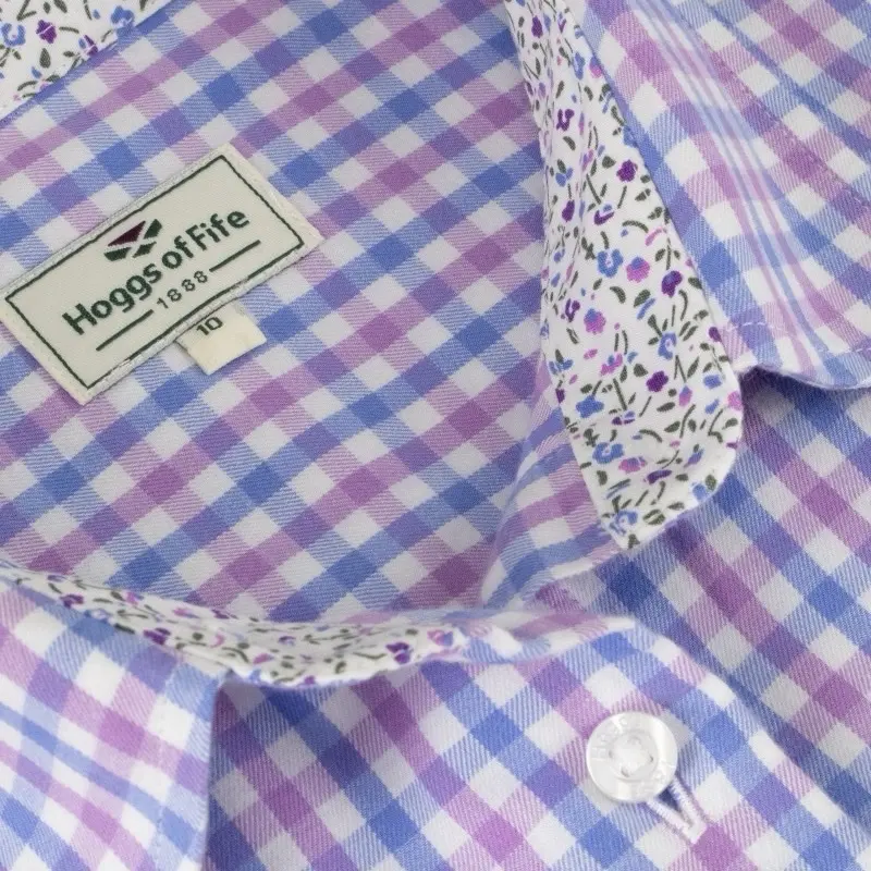 Hoggs of Fife Becky II Ladies Cotton Shirt Soft Womenswear 1