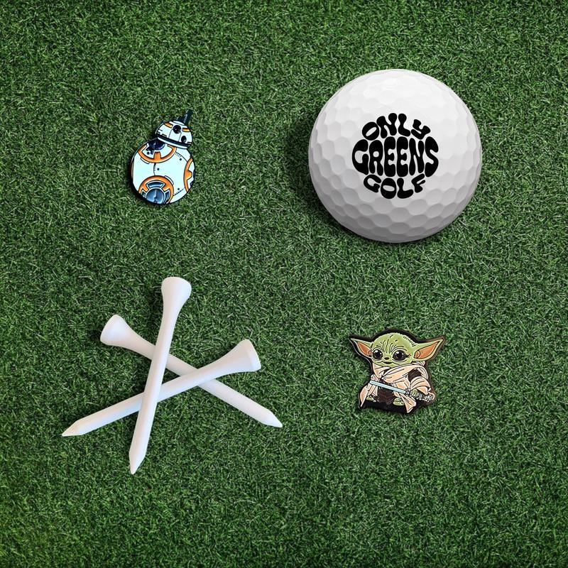 OG Golf Ball Marker & Hat Clip Set - BB-8 & Baby Yoda | In Gift Tin 3