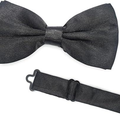 Men's Satin Cummerbund Pretied Bow Tie Breast Pocket Handkerchief Set 3