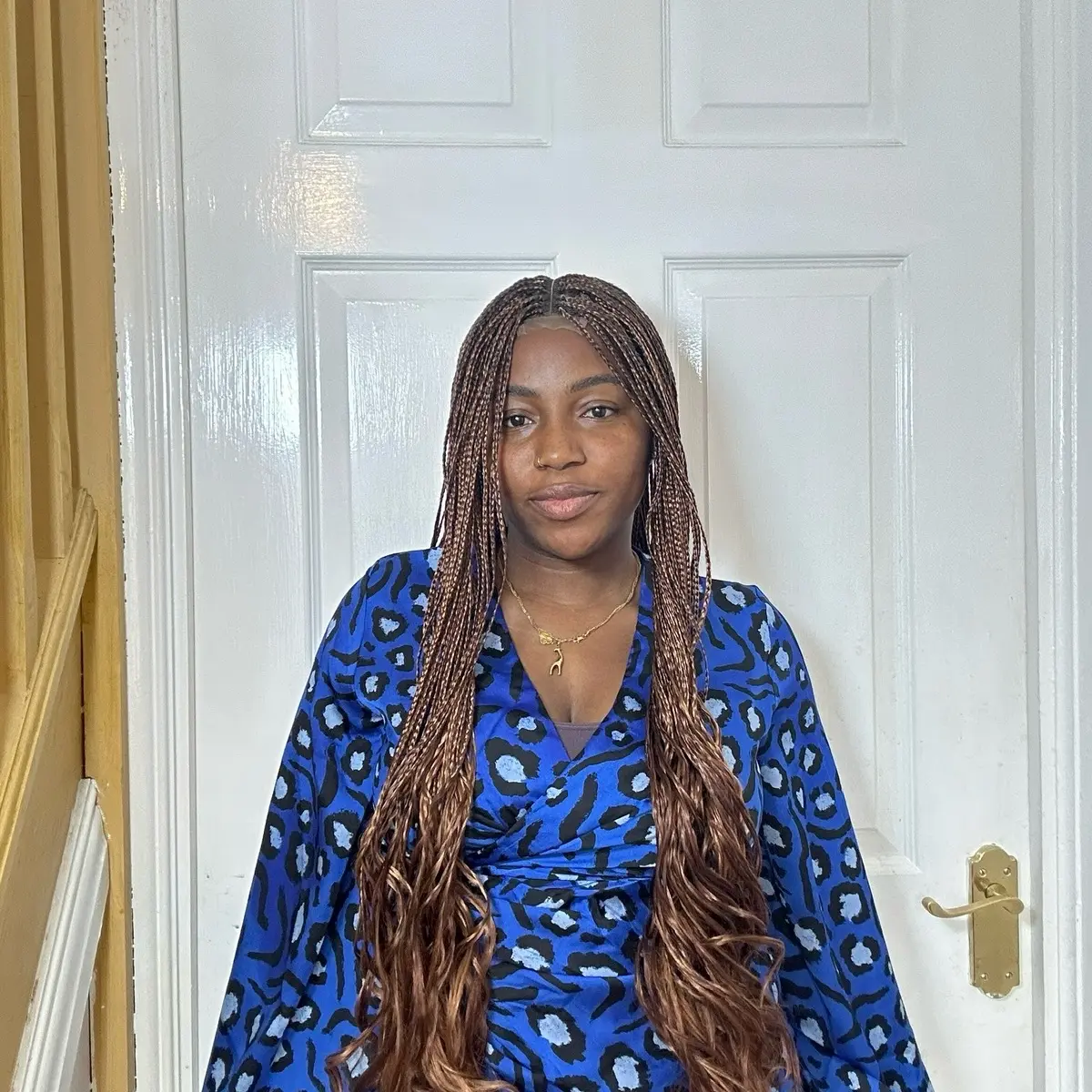 Full lace box braids full lace knotless braids