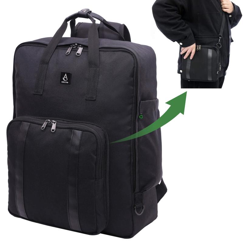 Aerolite 45x36x20cm Easyjet Maximum Eco-Friendly Super Premium Quality  With Removable Small Carry Pouch Recycled Eco-Friendly, Shower-Resistant Cabin Luggage Approved Travel Carry On Flight Rucksack with 10 Year Warranty backpack touchy 2