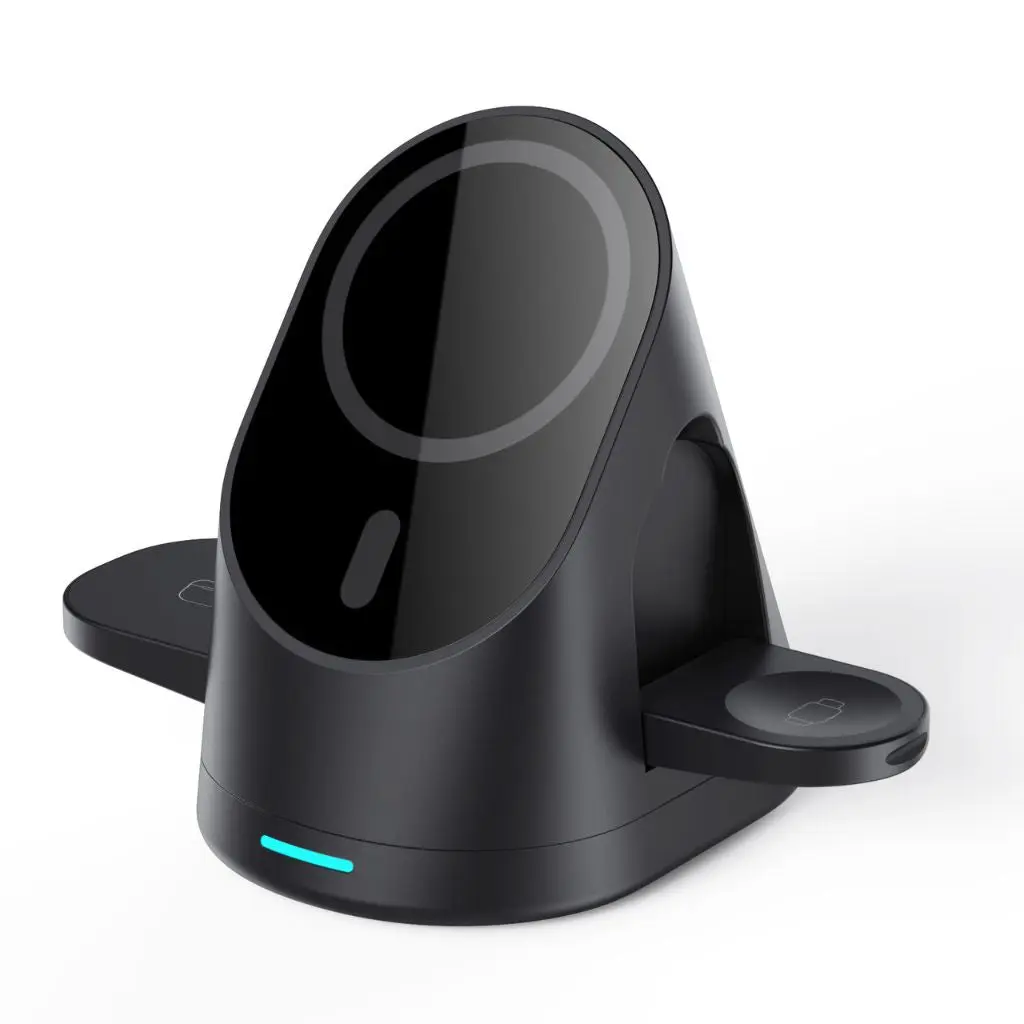 3-in-1 15W MagSafe Fast Wireless Charging Station for Apple iPhone