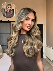 18' 1 Piece Hidden Halo Blow Dry Hair Extensions