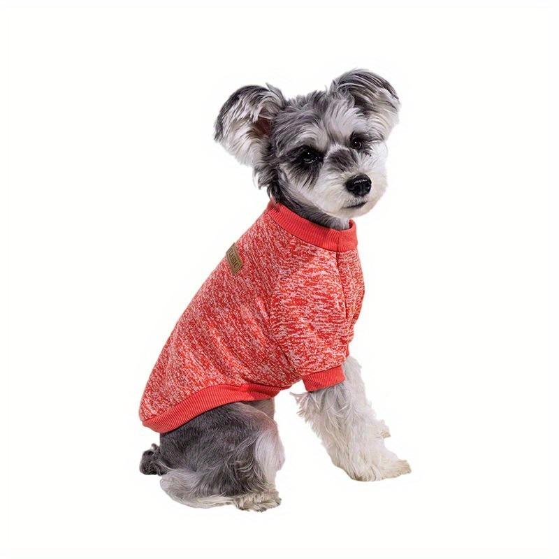 Cozy Fleece-Lined Pet Hoodie for Small Dogs & Cats - Warm Winter Apparel in 8 Colors, Polyester Blend, Headset Design, Perfect for French Bulldogs & Chihuahuas - XS/S/M/L/XL 3