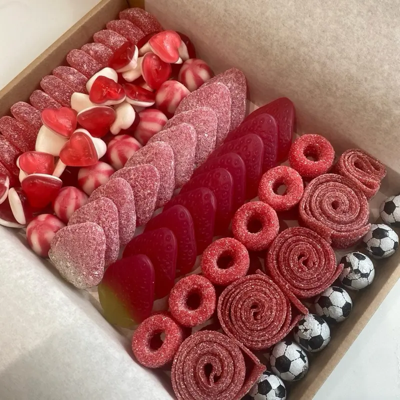Nottingham forest inspired sweet box. NFFC gift