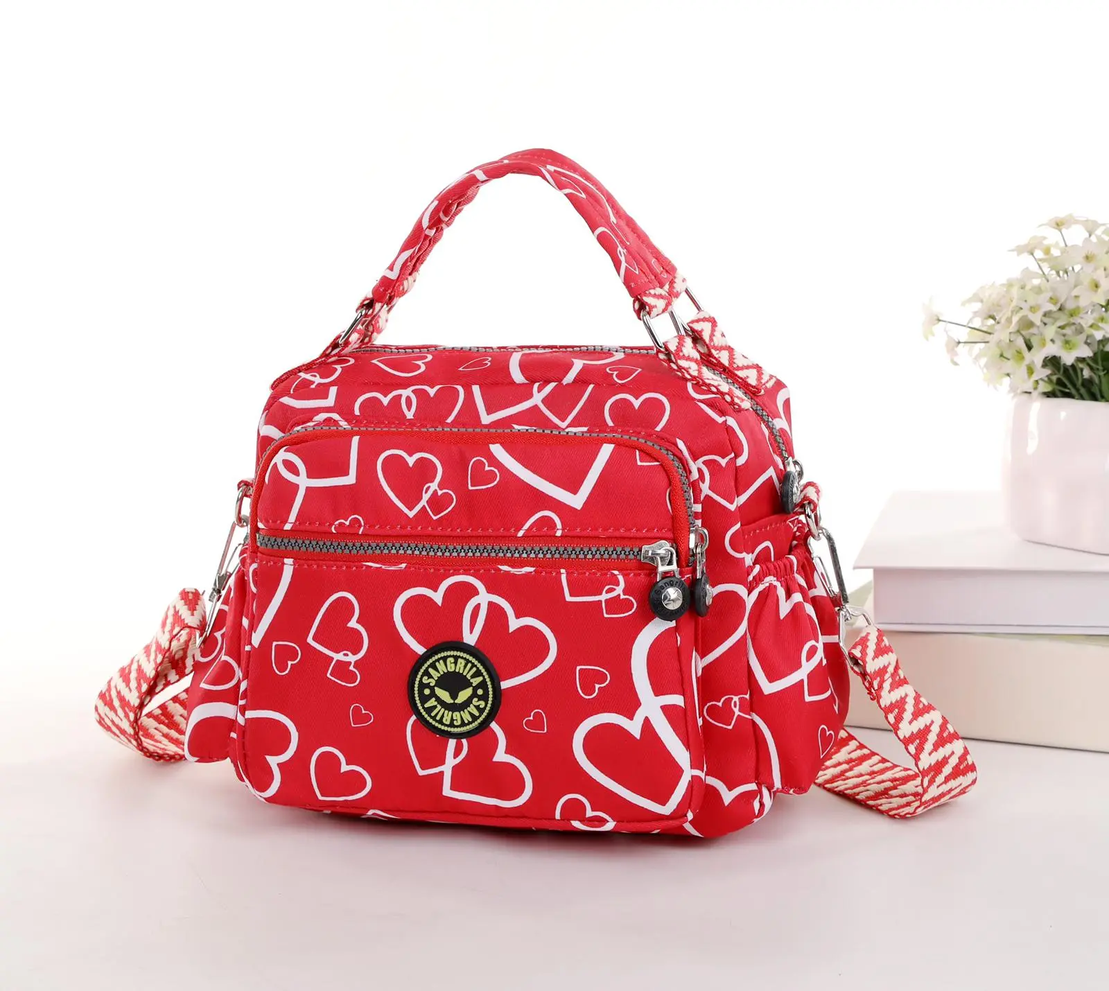 MULTIPLE OPTIONS The Love Bag Cross Body Satchel Travel Bag