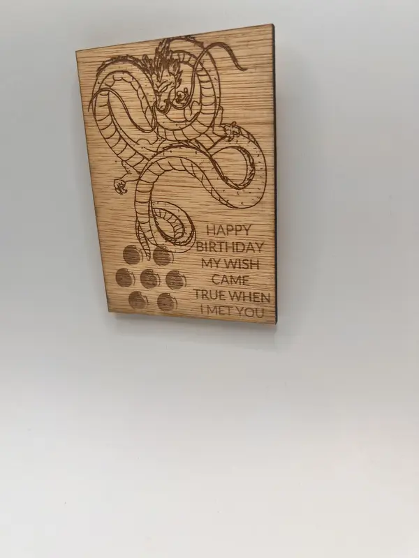 Birthday gift Shenron  dragon ball wood magnet Decor Magnetic 0