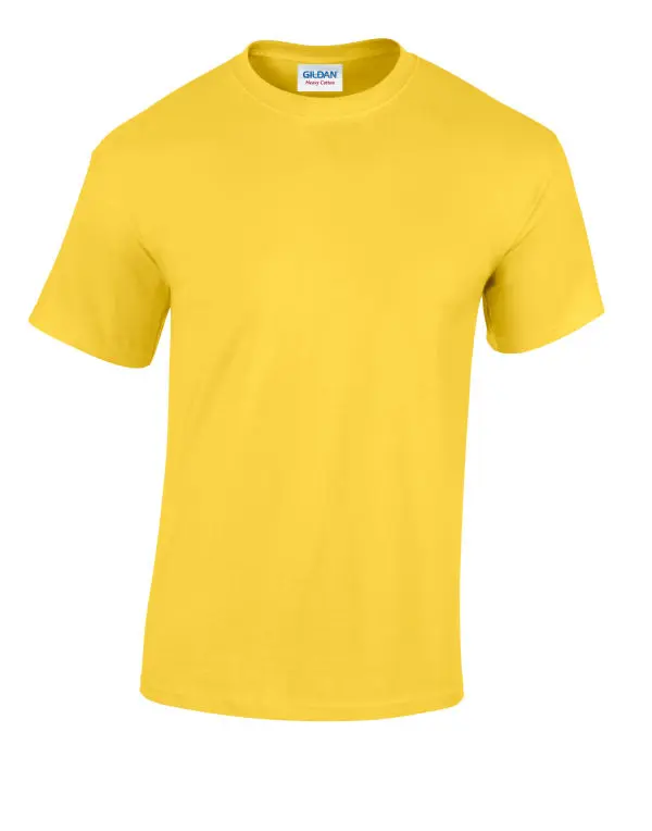 Gildan T-shirts | Heavy Cotton Adult T-shirt Menswear Tshirt Underwear Fabric Top Streetwear Plain Casual Shortsleeve  Crewneck