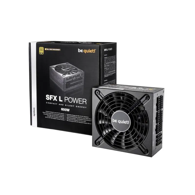be quiet! SFX L Power power supply unit 600 W 20+4 pin ATX Black 2