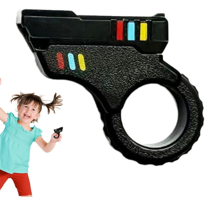 Fidget Slider 3D Printed Fidget Toy Gadget, Fidget Slider Anxieties Toys, Stress Relief Gyro Finger Toy, Ring Fingertip Textured Spinner Slider Fidget for Adults Kids 7