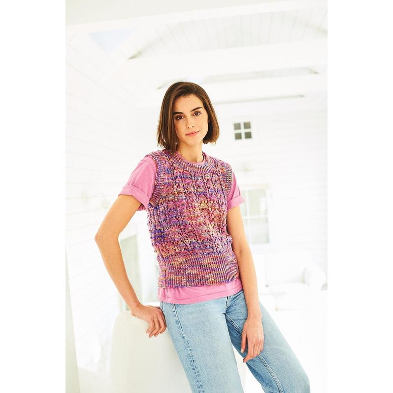 Stylecraft Batik Elements Swirl DK Knitting Pattern 10055 0