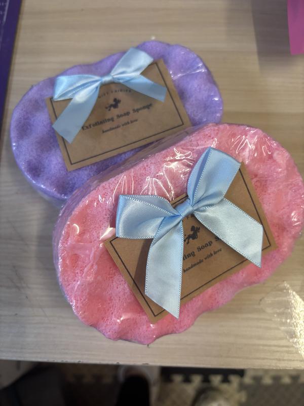exfoliating soap sponge perfume inspired 2