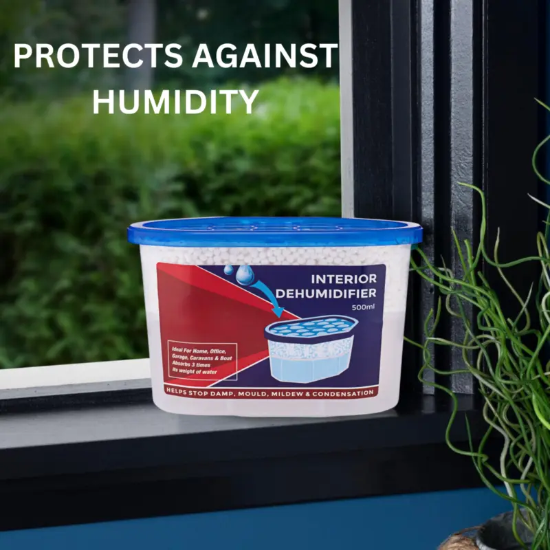 10 X Dehumidifier Interior Damp Trap Mould Moisture Mildew Remover Caravan Home Pack 2