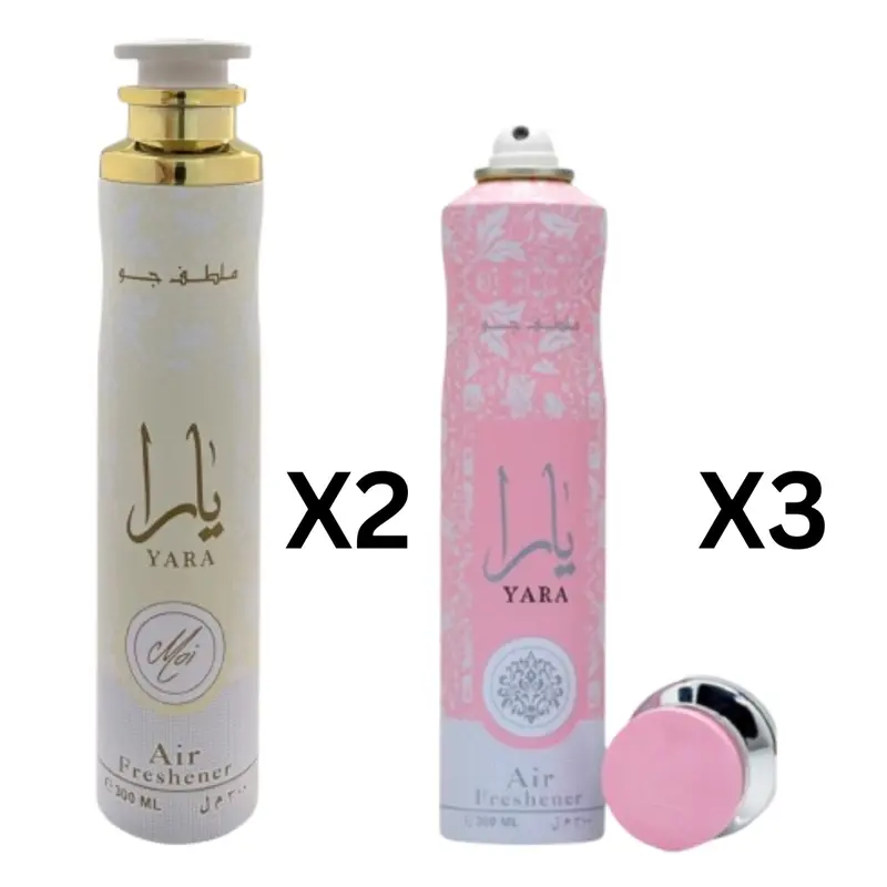 Yara  300ML (5x300ML) - Air Freshener Set Aroma Scent fresher 2