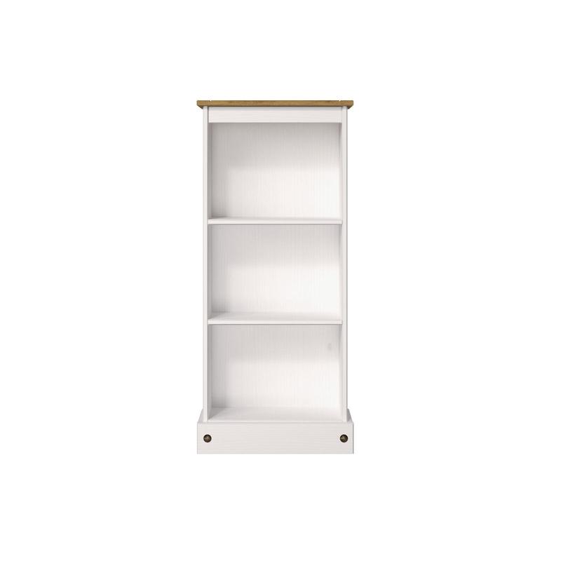 Dark Wood Finish Bookcase with Adjustable Shelves - 3 Colours Available 5